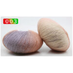 Section Dyed Rainbow Wool Yarn - Image 4