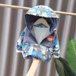 Boys And Girls Korean Style Trendy Small And Medium Children's Jackets Baby Autumn Clothes - Image 4