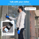 Night Vision Digital Door Viewer Video Doorbell Surveillance Camera 3MP - Image 3