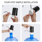 Electric Water Dispenser Water Pressure Device USB Rechargeable Water Pump - Image 4