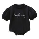 Children's Clothing Baby Half Sleeve Triangle Rompers - Image 10