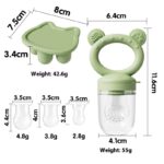 Baby Food Feeder Solid Food Tools Edible Silicon Fruit Feeder Baby Teether Nipple - Image 5