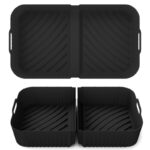 High Temperature Resistance Air Fryer Silicone Baking Tray Air Fryer Accessories - Image 4
