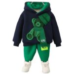 Boys' And Girls' Suit Fashionable Children's Clothing Spring And Autumn Sports Sweater - Image 2