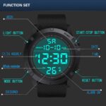 Waterproof Digital Sports Watch Military Tactical LED Backlight Wristwatch Men - Image 8