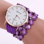 Fashion Geneva Flowers Watches Women Dress Elegant Quartz Bracelet Ladies Watch Crystal Diamond Wrist Watch Gift Reloj Mujer - Image 8