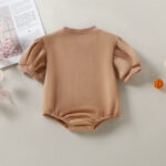 Children's Clothing Baby Half Sleeve Triangle Rompers - Image 4