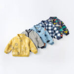 Boys Autumn Tops Baby Jackets Children's Polar Fleece