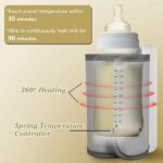 Portable Bottle Warmer On The Go Baby Milk Warmer Milk Formula Warmer For Travel With 6 Heating Levels USB Rechargeable Keep Milk Warm For 5 Hours - Image 3