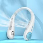 Rechargeable Portable Mini Leafless Halter Fan - Image 4