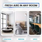 Air Purifier -Air Washer With LED Night ColorfulLight, For Home And Office., Small Essential Oil Aroma Diffuser For Smoke, Pets - Image 5