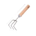 Hand Tools Pruning Scissors Gloves With Wooden Handle Stainless Steel Hoe Shovel Gardening Tools - Image 3