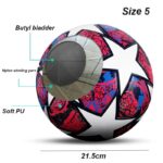 No 5 Football Children's Adult Competition Training PU Leather Football - Image 3