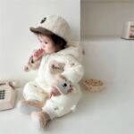 Baby Winter Clothes Velvet Padded Coat - Image 10