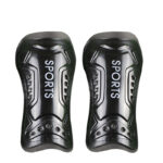 Football Convenient Solid Football Strap Shin Guard - Image 6