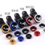 Universal Fisheye Lens 3 in 1 Mobile Phone Clip Lenses Fish