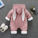 Autumn Winter Coat Jumpsuit Baby Clothing Newborn Snowsuit Boy Warm Romper Down Cotton Jackets Girl Snow clothes Bodysuit - Image 3