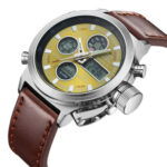 Men Military Wrist Watch Army Green Analog Digital Quartz Nylon - Image 5