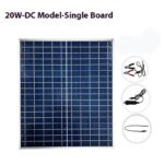 Solar Panel 20W Photovoltaic Module Outdoor Monitoring Solar Panel Kit