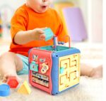 Six-Sided Box Of Baby Toys - Image 4