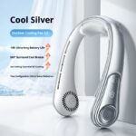 Joyroom Outdoor Portable Usb Rechargeable Hanging Neck Fan Portable Lazy Fan - Image 6