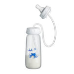 Baby Hand-free Standard Diameter 240ml Feeding Bottle - Image 4