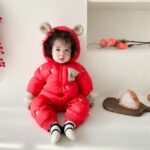 Baby Winter Clothes Velvet Padded Coat - Image 5