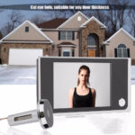 3.5 inch Video Digital Door Camera Doorbell 120 Degree Angle Peephole Viewer Eye - Image 2