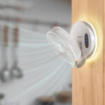 Household Folding USB Rechargeable Fan - Image 2