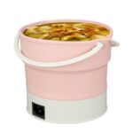 NEW Portable Folding Hot Pot Electric Cooker Skillet Kettle Heated Food Container Portable Rice Cooker Used In House 220V - Image 5