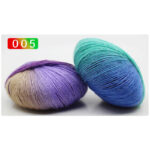 Section Dyed Rainbow Wool Yarn - Image 6