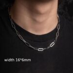 Necklace Chain Luxury Men Boy Jewelry Elegant Gold Color - Image 9