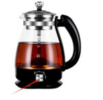 1L Automatic Steam Tea Maker Insulation Household Glass Electric Kettle - Image 3