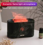 Aroma Diffuser With Flame Light Mist Humidifier Aromatherapy Diffuser With Waterless Auto-Off Protection For Spa Home Yoga Office - Image 8