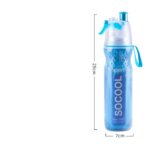 500ml Outdoor Cycling Running Water Drinking Bottle Misting Spray Healthy Sports Bottles - Image 7