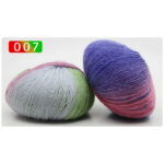 Section Dyed Rainbow Wool Yarn - Image 8