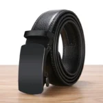 men automatic men's belts wide belts leather belt direct supply black belts genuine leather belts luxury brand - Image 3