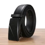 men automatic men's belts wide belts leather belt direct supply black belts genuine leather belts luxury brand - Image 2