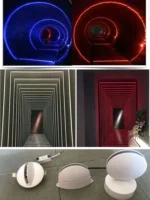 LED wall Lights AC85-220V modern home decorative aluminum window lamp corridor lamp stair corridor porch bar installed ray lamp - Image 14
