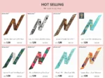 Fashion Women Hair Scarf 2024 New Brand Design Luxury Silk Scarf Fashion Print Headband Skinny Bag Scarves Neckerchief - Image 81