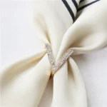 A Scarf Clasp Choice Many Styles Scarf Helper Fashion Scarves Buckle Scarf Ring 1PCS - Image 19
