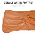 High-end Winter gloves multicolor leather gloves,High-grade sheepskin women's leather gloves simple design Women's gloves-2008 - Image 26