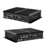 Fanless mini pc industrial computer with USB 3.0 4*COM HDMI Intel Celeron C1037U C1007U Core i5 3317U Windows 11 Linux - Image 21