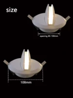 LED wall Lights AC85-220V modern home decorative aluminum window lamp corridor lamp stair corridor porch bar installed ray lamp - Image 7
