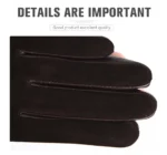 High-end Winter gloves multicolor leather gloves,High-grade sheepskin women's leather gloves simple design Women's gloves-2008 - Image 53