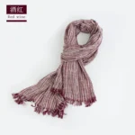 Brand Scarf Luxury Designer Color Contract Muffler Fringed Tassel Cotton Scarves For Male Spring Classic Cachecol Shawl YG369 - Image 8