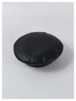 USPOP Autumn Winter Hats Women Berets Solid color PU Leather Beret Hat Rose red Berets - Image 39