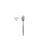 Dinnerware Set Matte Black Knife Fork Dessert Spoon Tableware Cutlery Set Stainless Steel Silverware Flatware Kitchen Dinner Set - Image 12