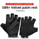 ROCKBROS Cycling Gloves Breathable Shockproof Bike Gloves Summer Half Finger Gloves MTB Mountain Bicycle Gloves Sports Gloves - Image 7