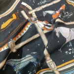Naizaiga 100    % wool Crossed steed horse white black long thin Women fashion Scarves Female shawl  , MSK86 - Image 16